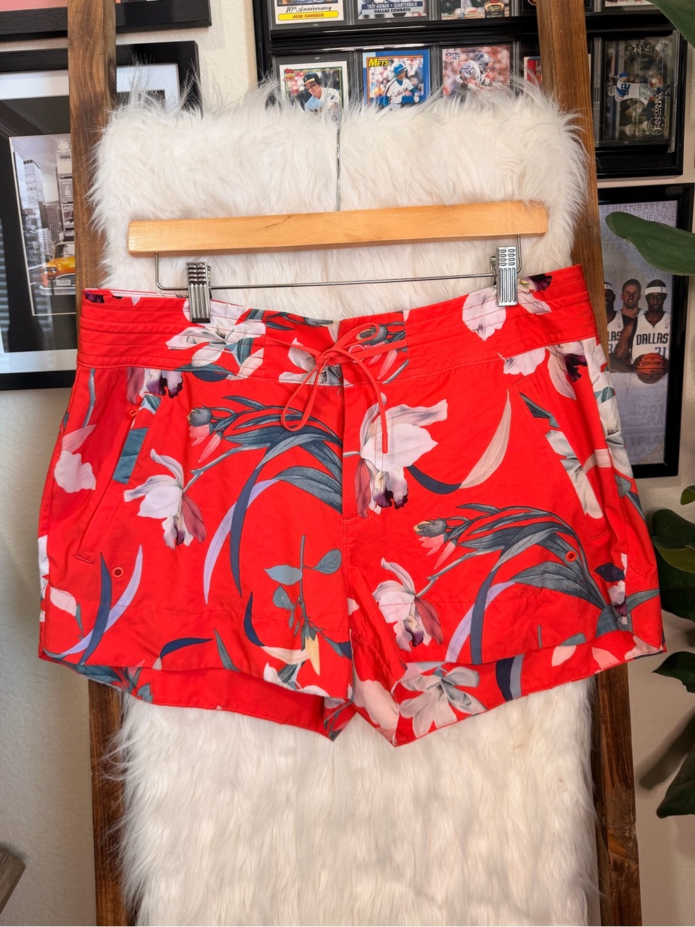 Athleta Floral Drawstring Women’s Shorts